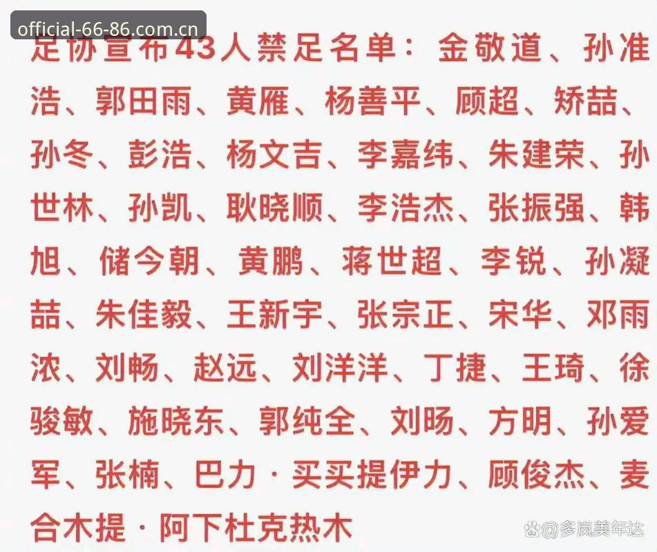 资深用户深度解析：足协第三批禁足名单背后的博弈，6686体育平台独家视角